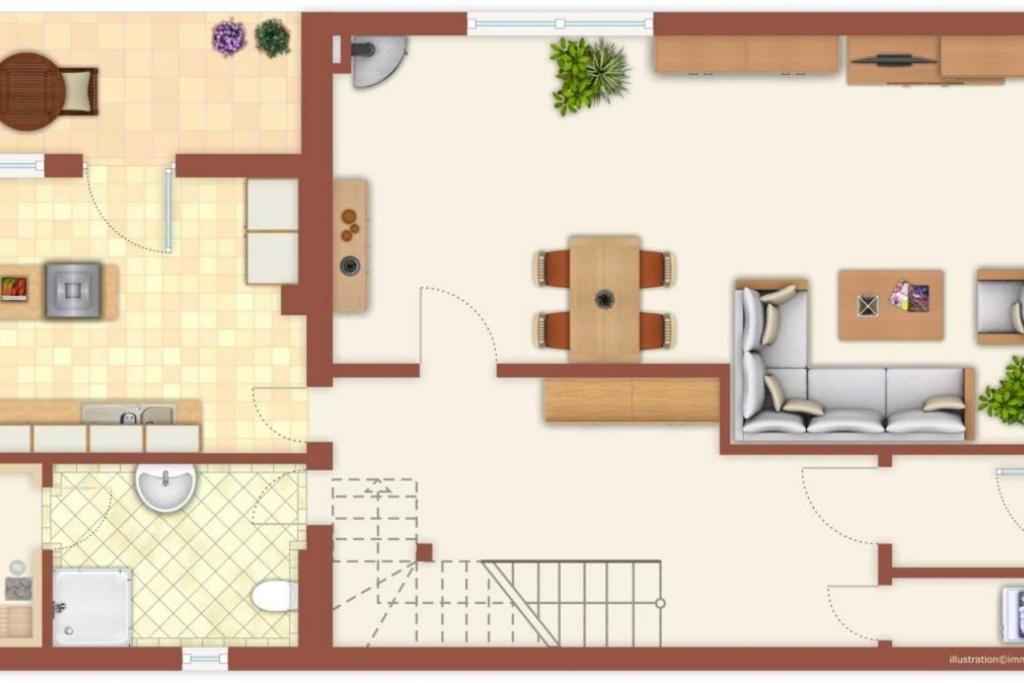 Ferienhaus Maria รอสต็อค ภายนอก รูปภาพ